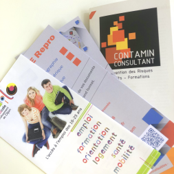 brochures et dépliants